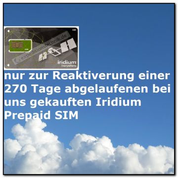 Reaktivierungsgebühr Prepaid SIM